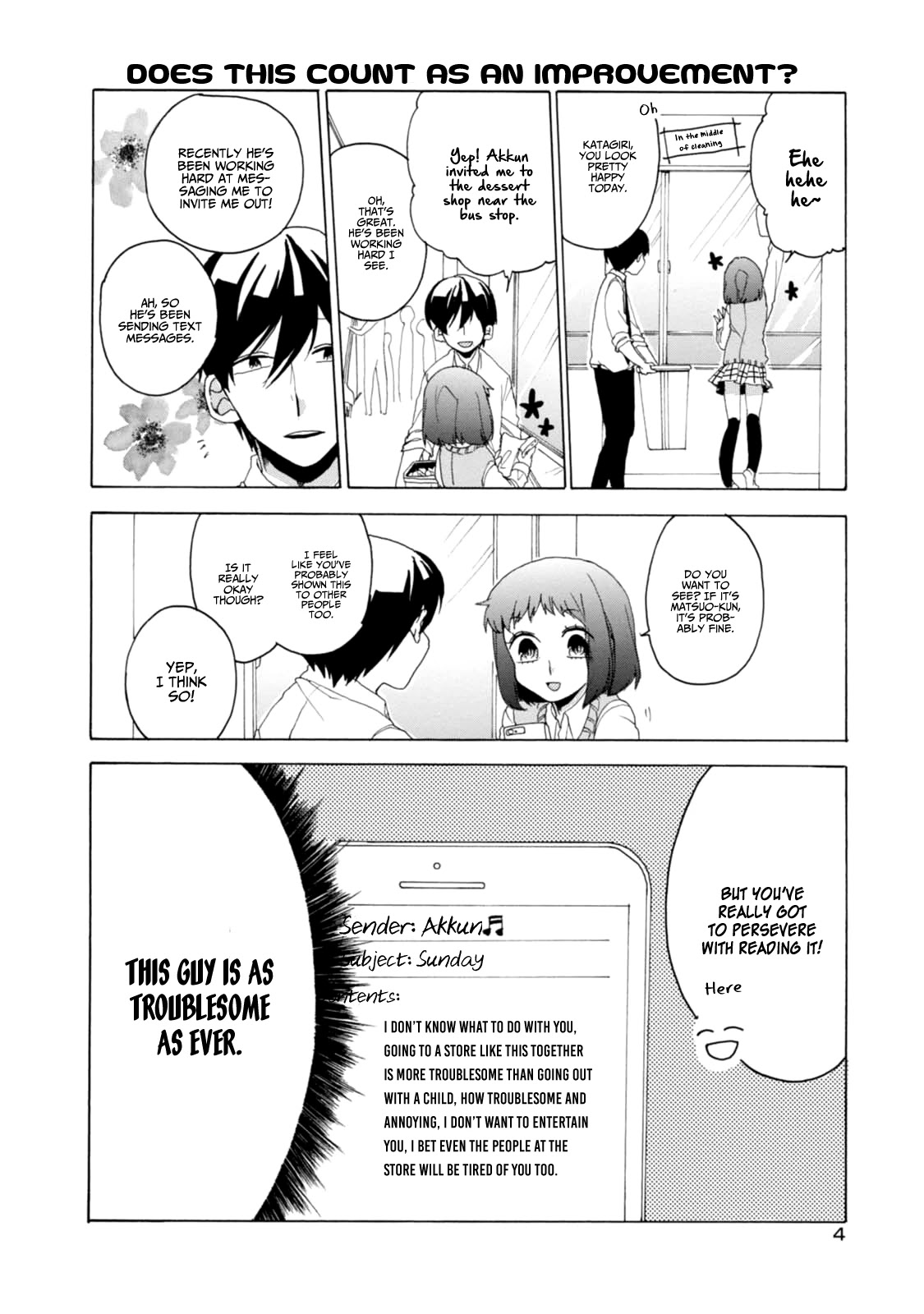 Akkun To Kanojo - Chapter 17