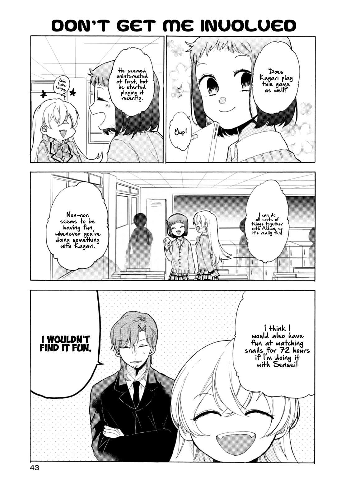 Akkun To Kanojo - Chapter 40