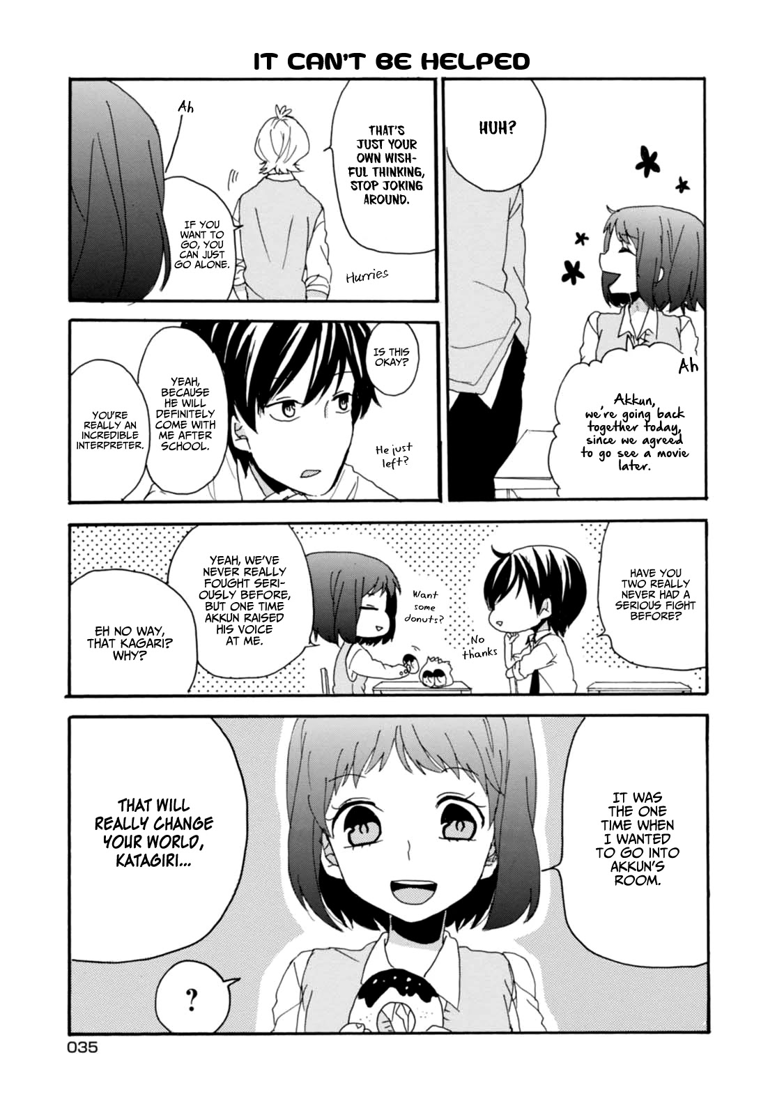 Akkun To Kanojo - Chapter 3