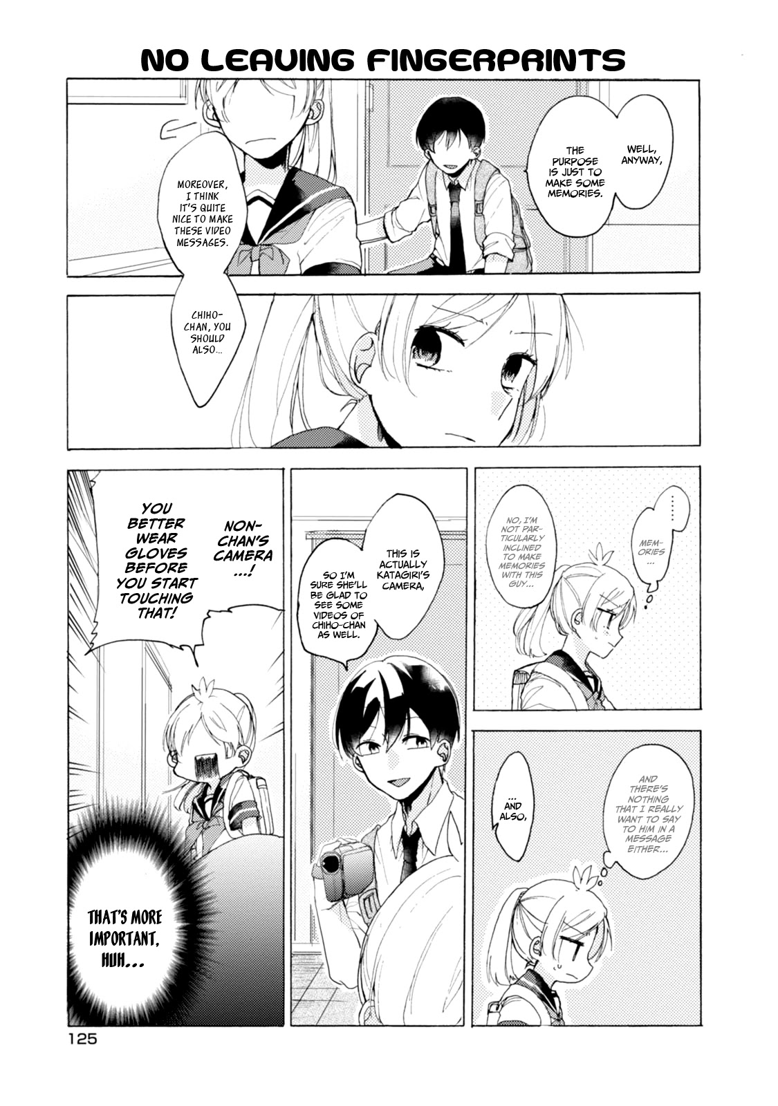 Akkun To Kanojo - Chapter 37