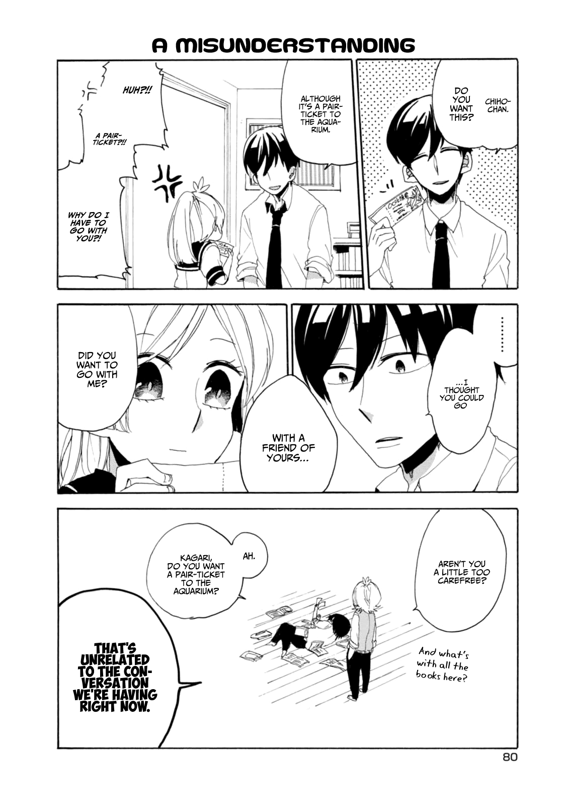 Akkun To Kanojo - Chapter 14