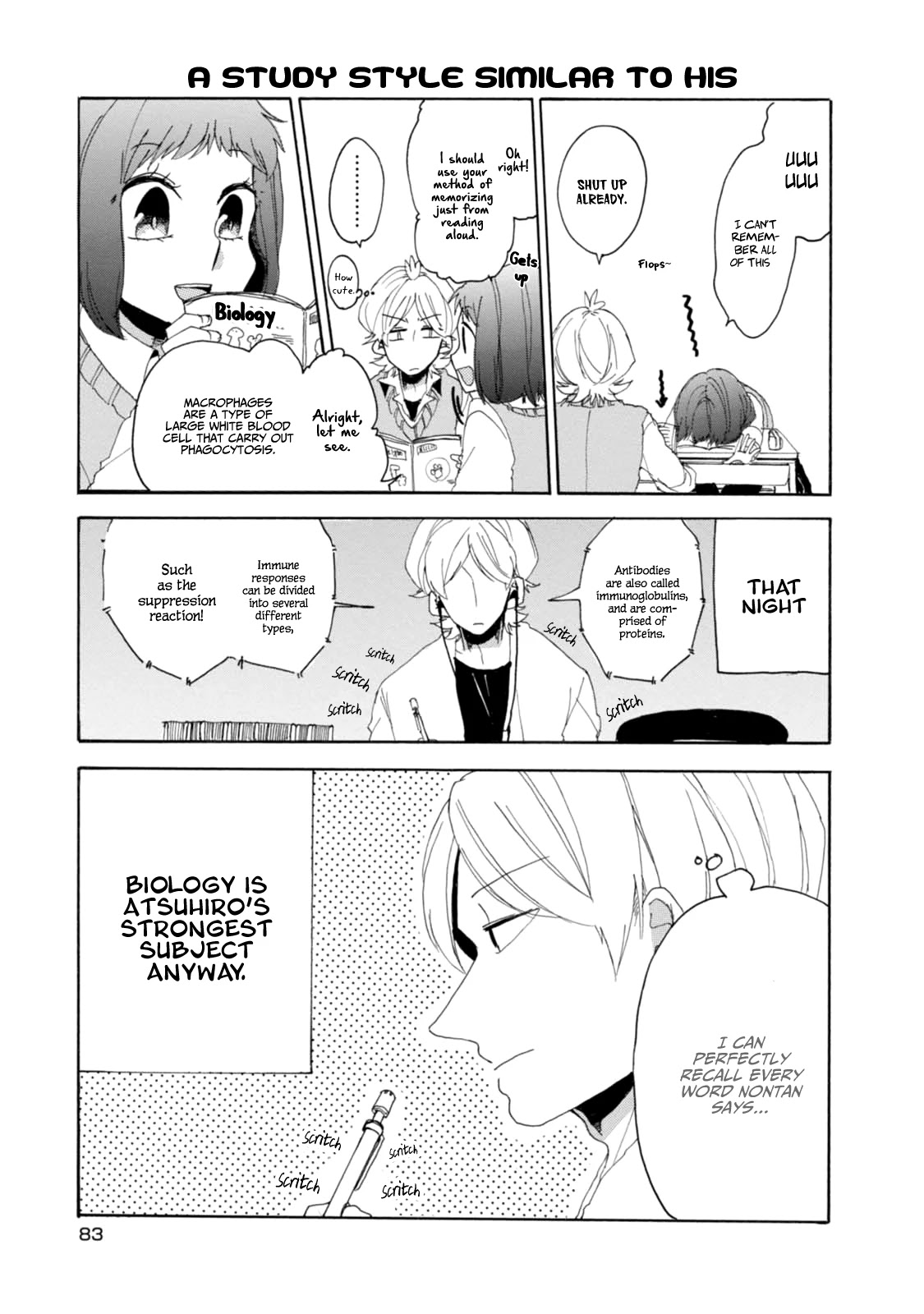 Akkun To Kanojo - Chapter 14