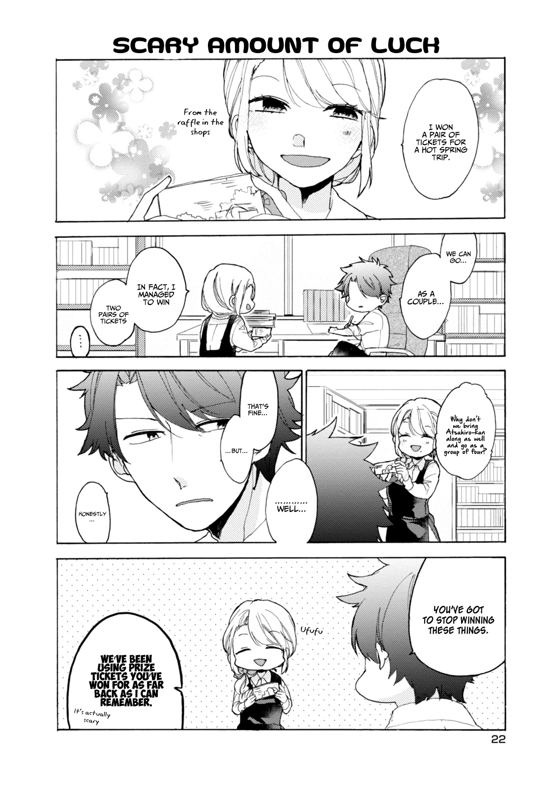 Akkun To Kanojo - Chapter 39