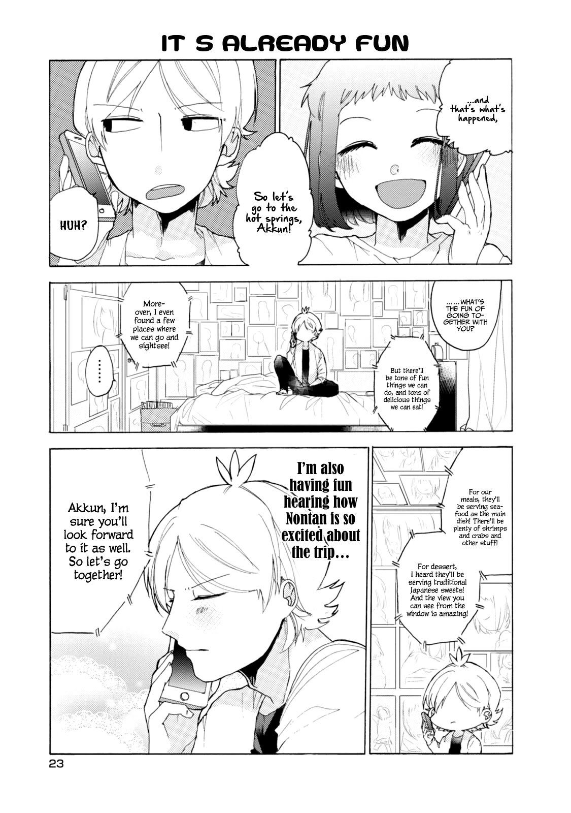 Akkun To Kanojo - Chapter 39