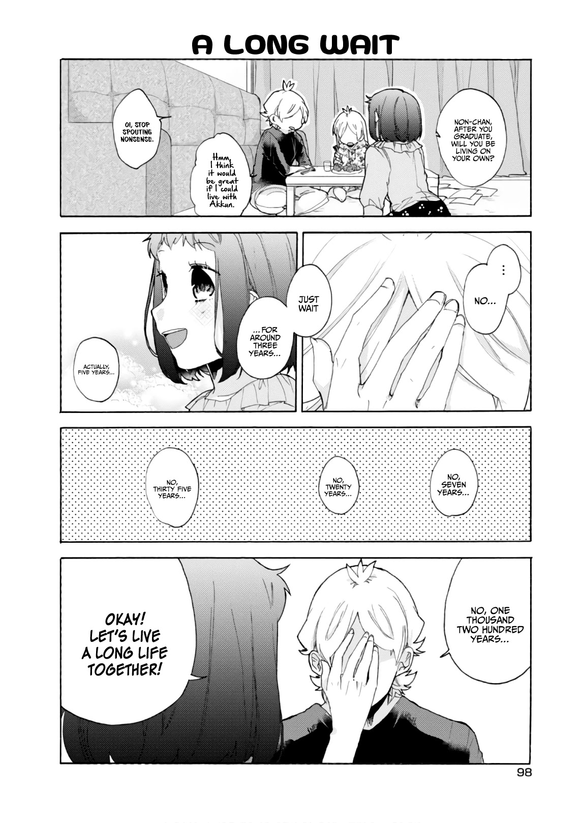 Akkun To Kanojo - Chapter 57