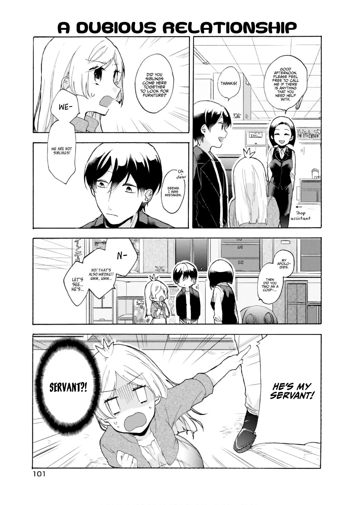 Akkun To Kanojo - Chapter 57