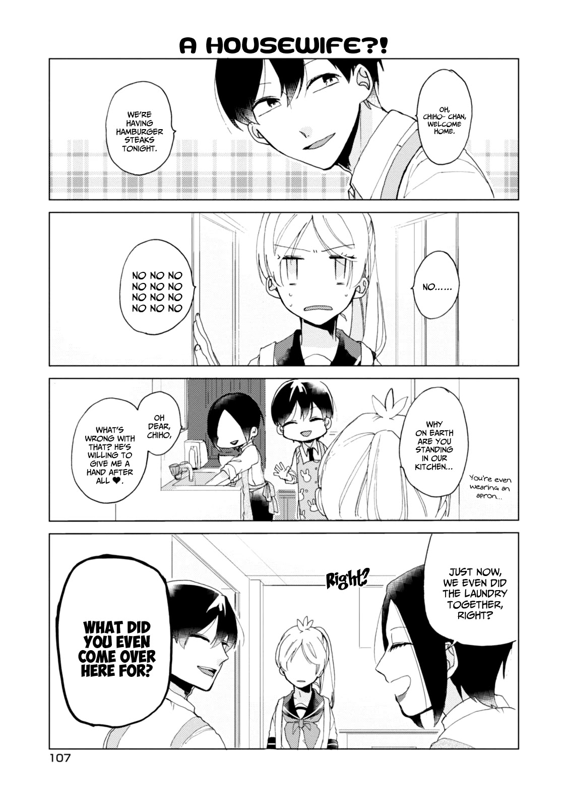 Akkun To Kanojo - Chapter 36