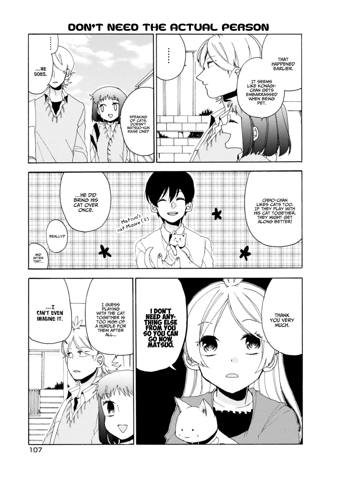 Akkun To Kanojo - Chapter 22