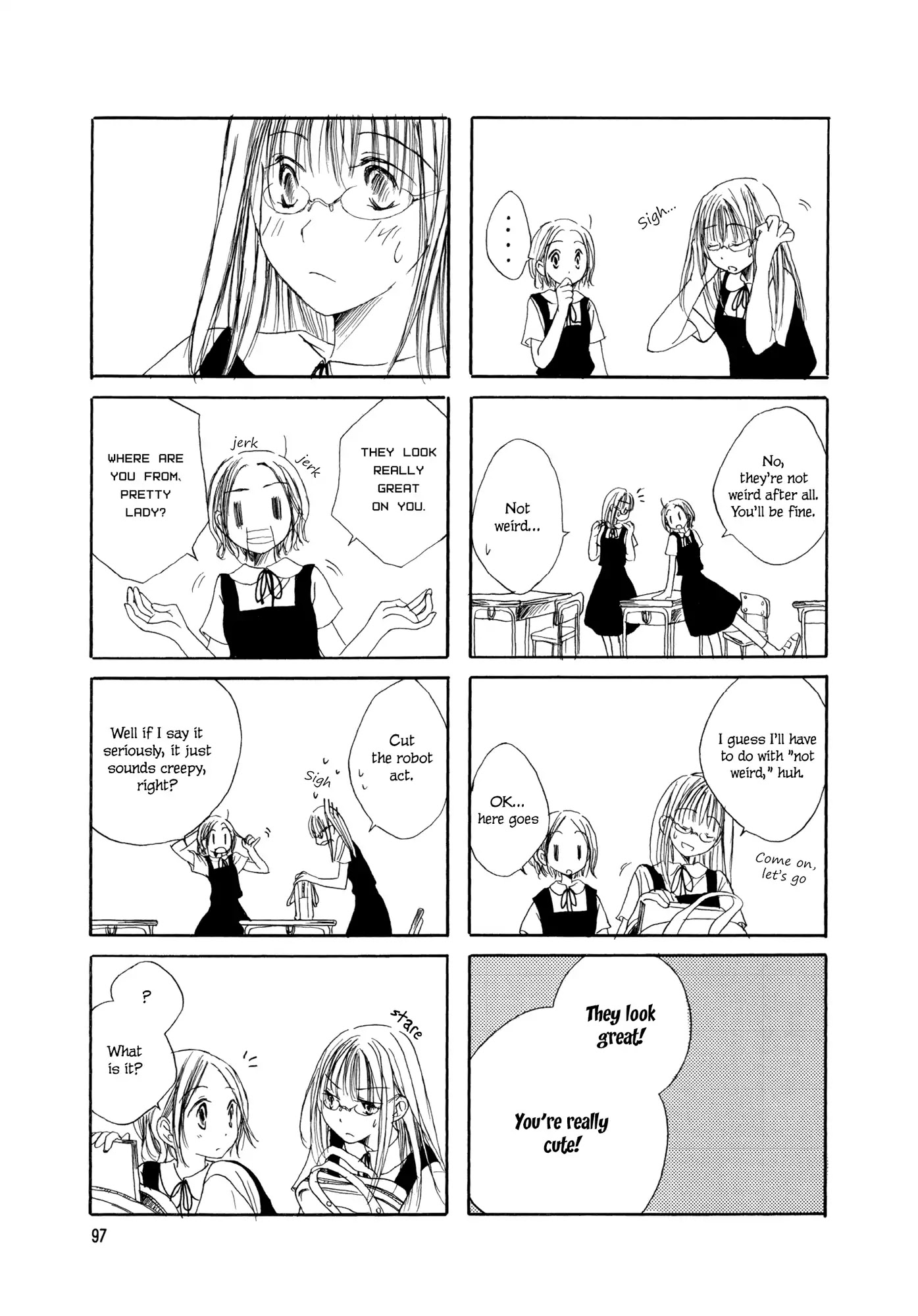 Mikazuki No Mitsu - Chapter: Girls  Glasses