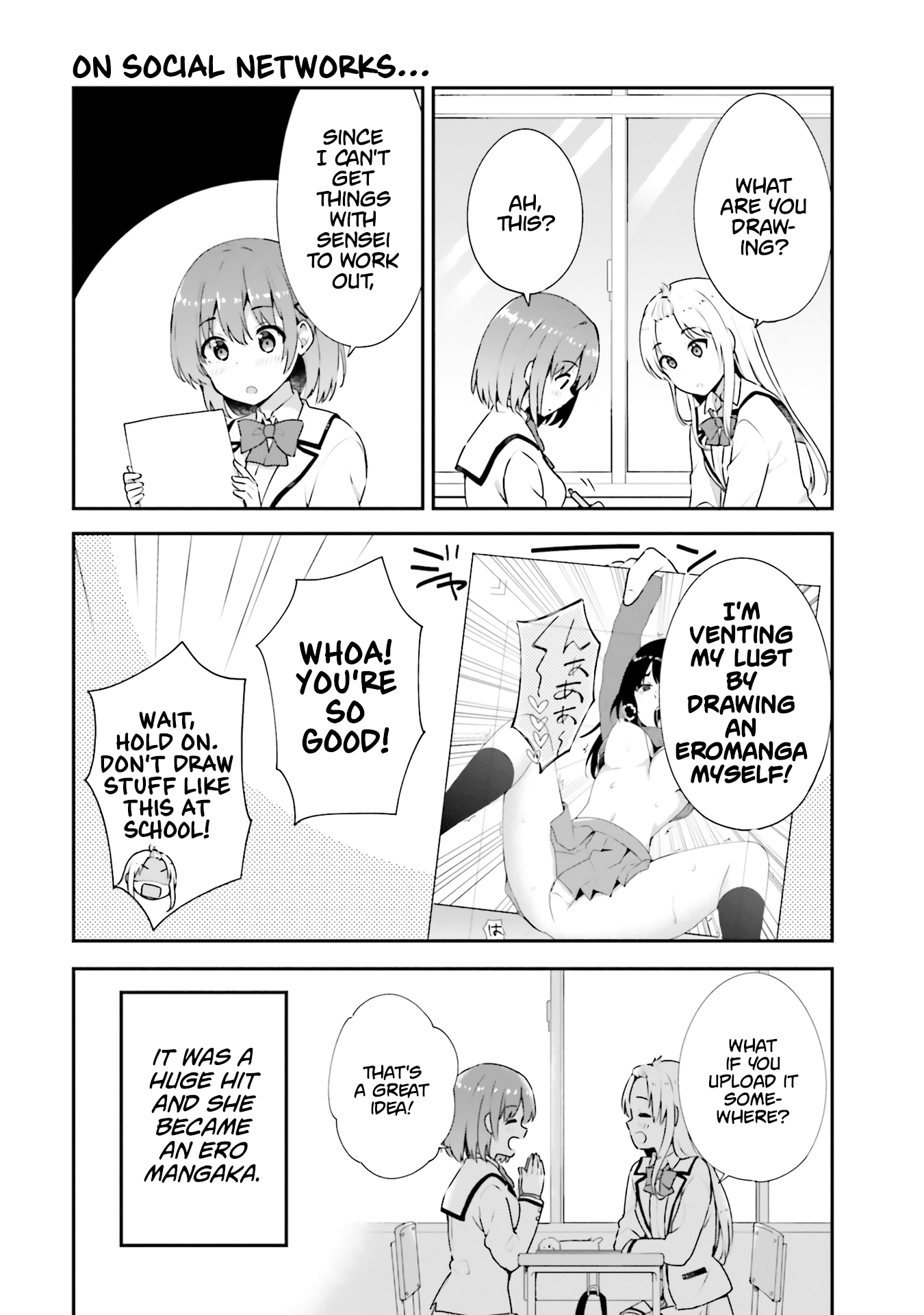 Koi Suru Otome Wa Eromanga Ni Yume Wo Miru - Chapter 12.5: Volume 2 Omake+Extras [End]