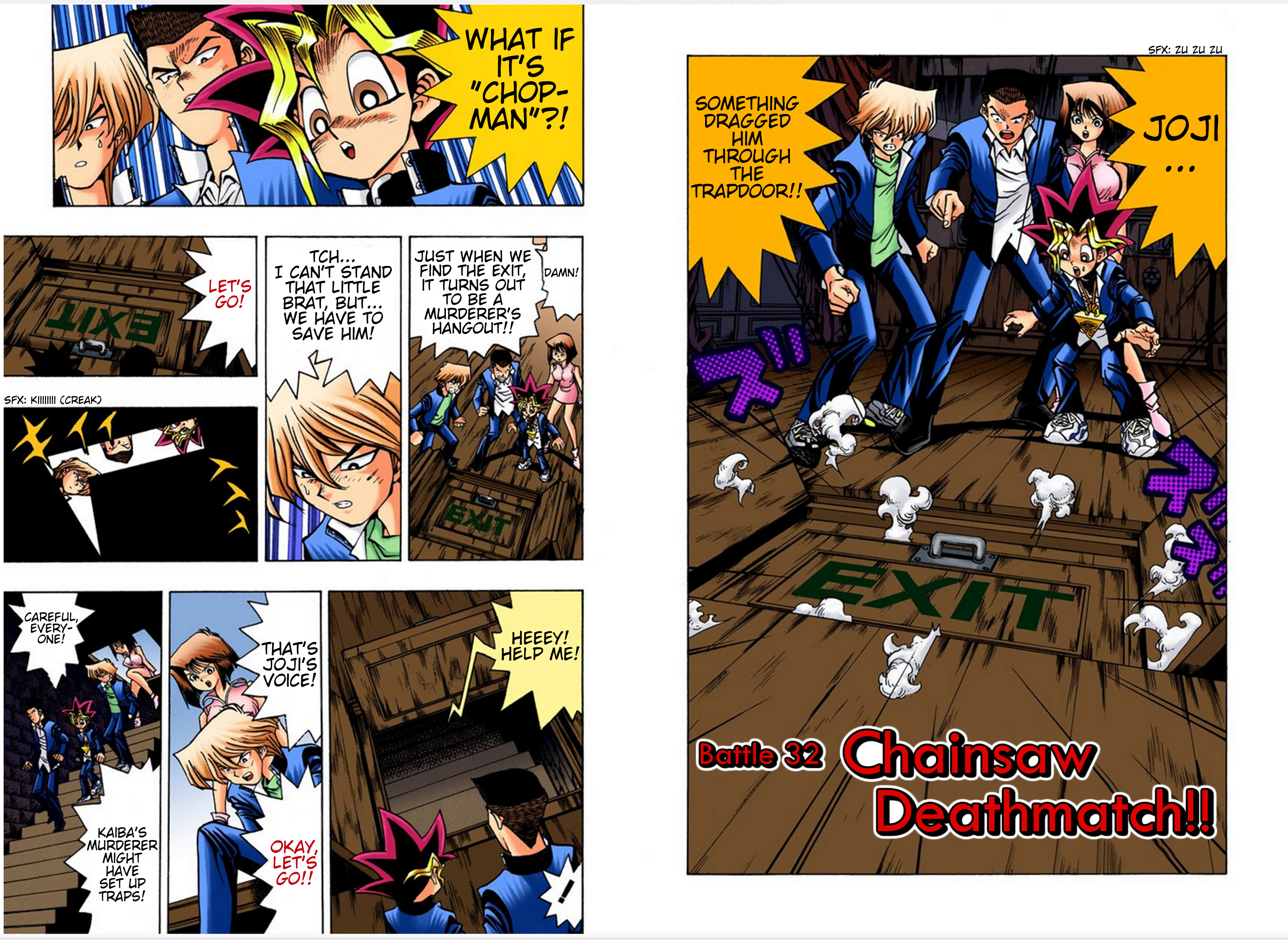 Yu-Gi-Oh! -  Digital Colored Comics - Vol.4 Chapter 32: Chainsaw Deathmatch!!