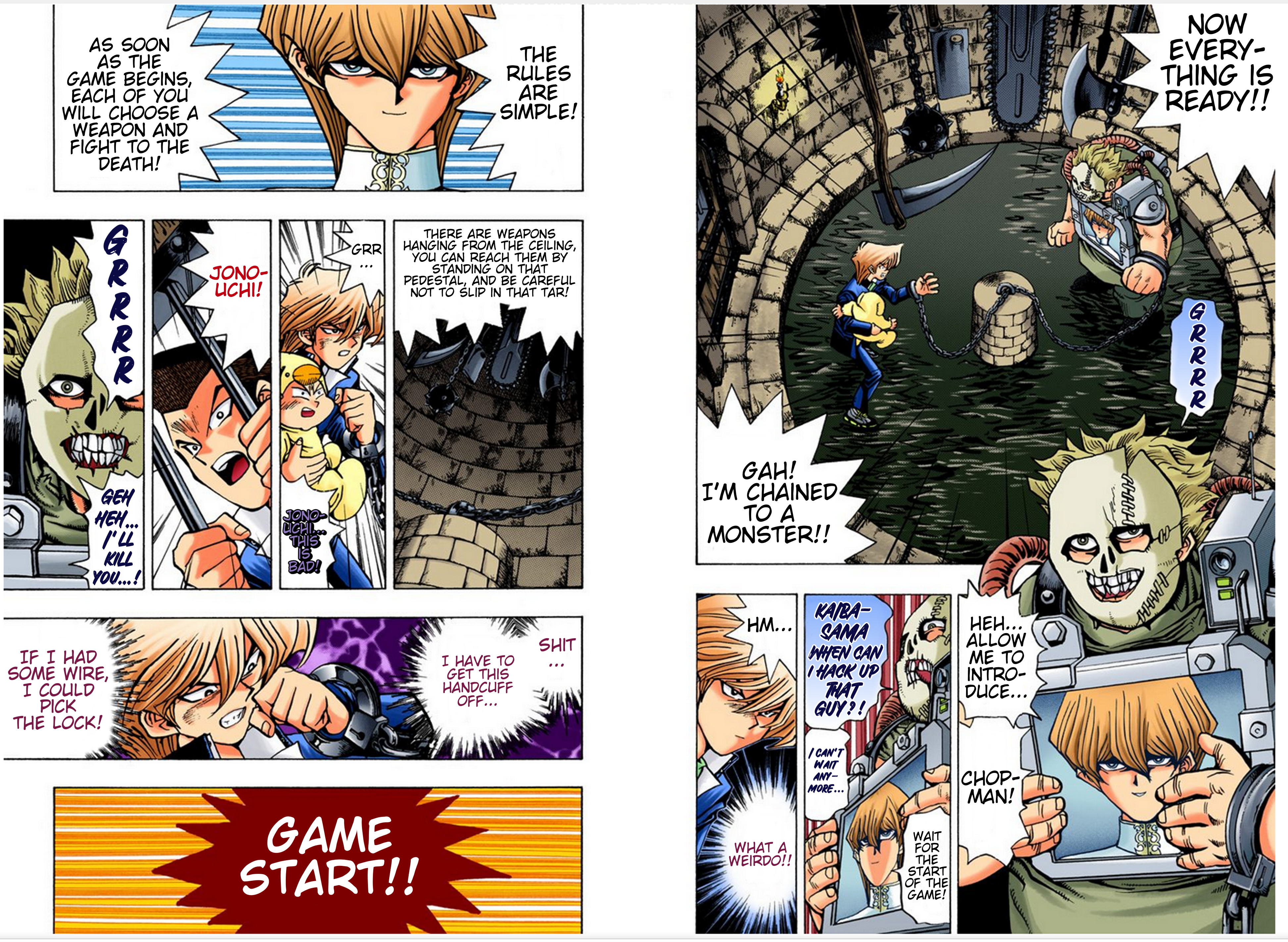 Yu-Gi-Oh! -  Digital Colored Comics - Vol.4 Chapter 32: Chainsaw Deathmatch!!