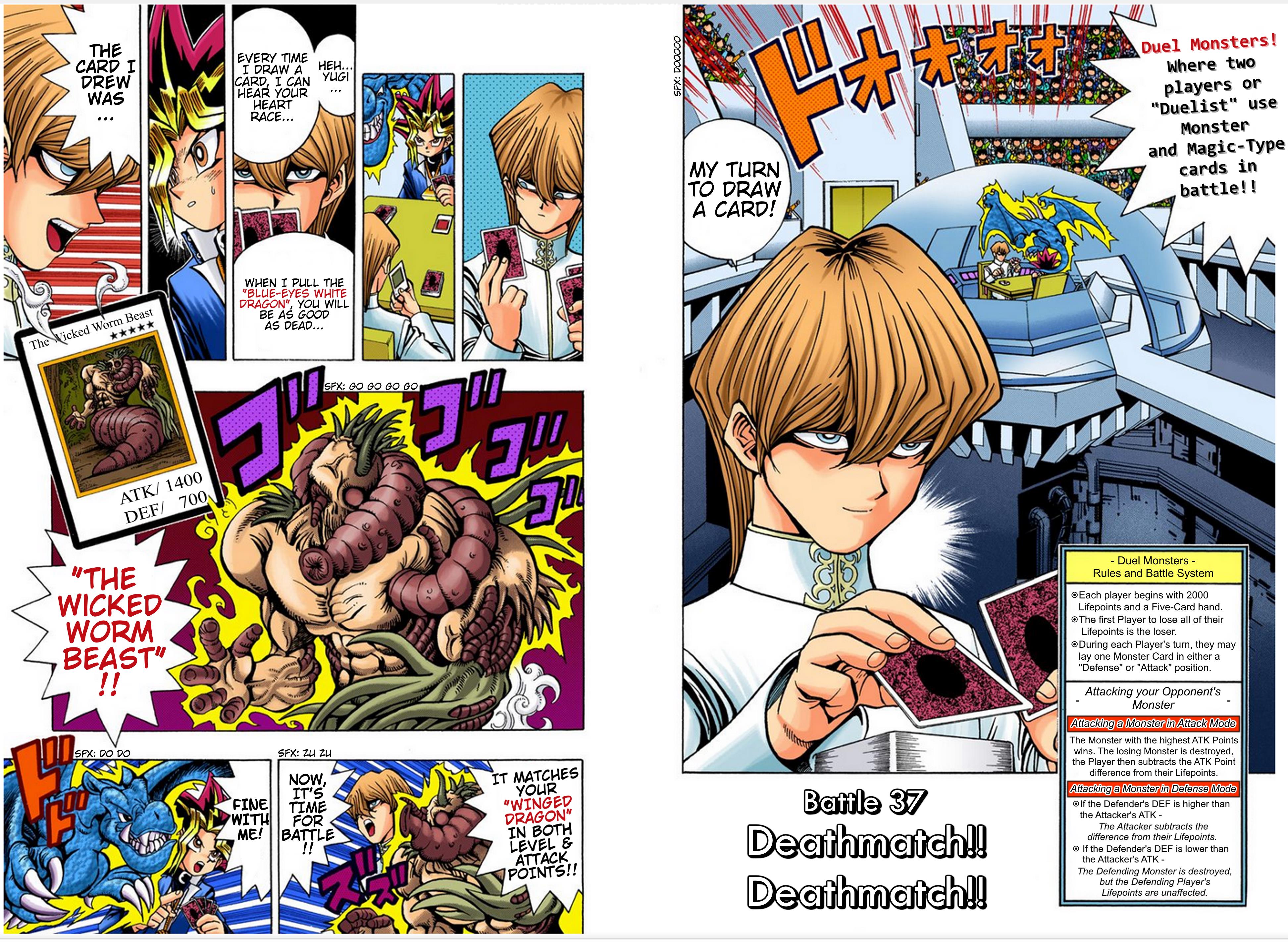 Yu-Gi-Oh! -  Digital Colored Comics - Vol.5 Chapter 37: Deathmatch!! Deathmatch!!