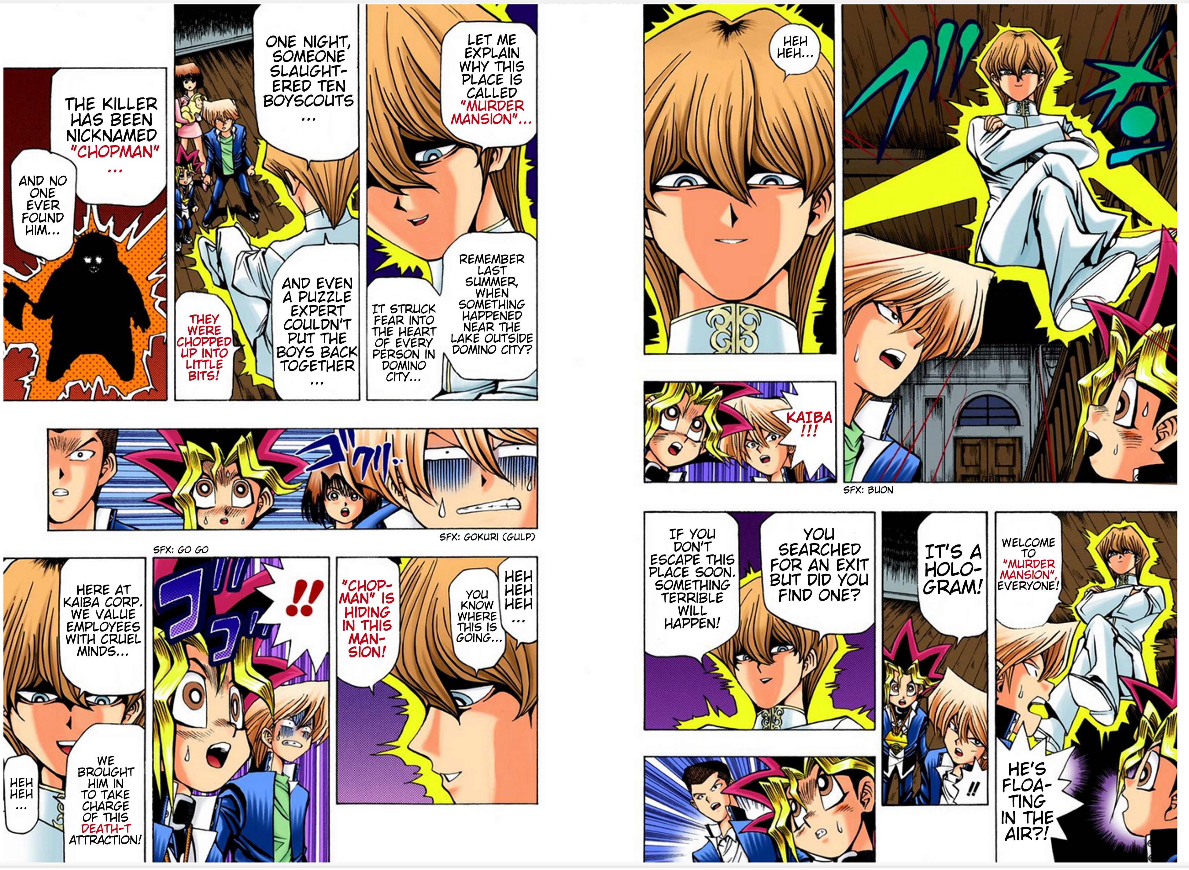 Yu-Gi-Oh! -  Digital Colored Comics - Vol.4 Chapter 31: Murder Mansion