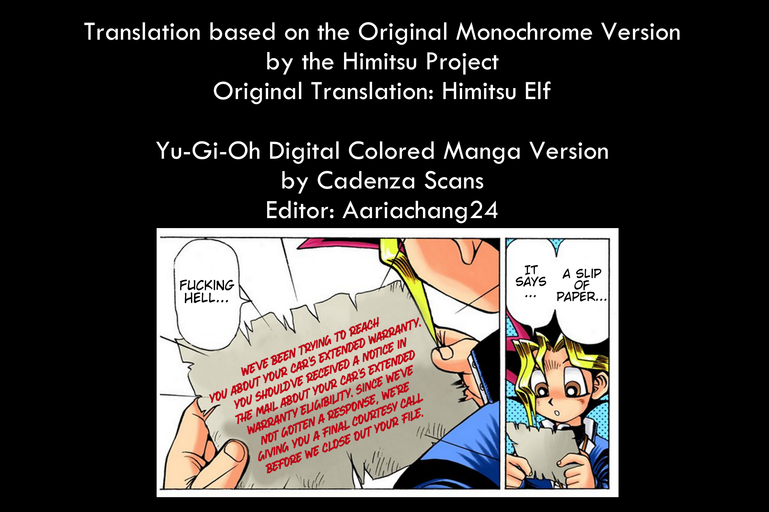 Yu-Gi-Oh! -  Digital Colored Comics - Vol.4 Chapter 31: Murder Mansion