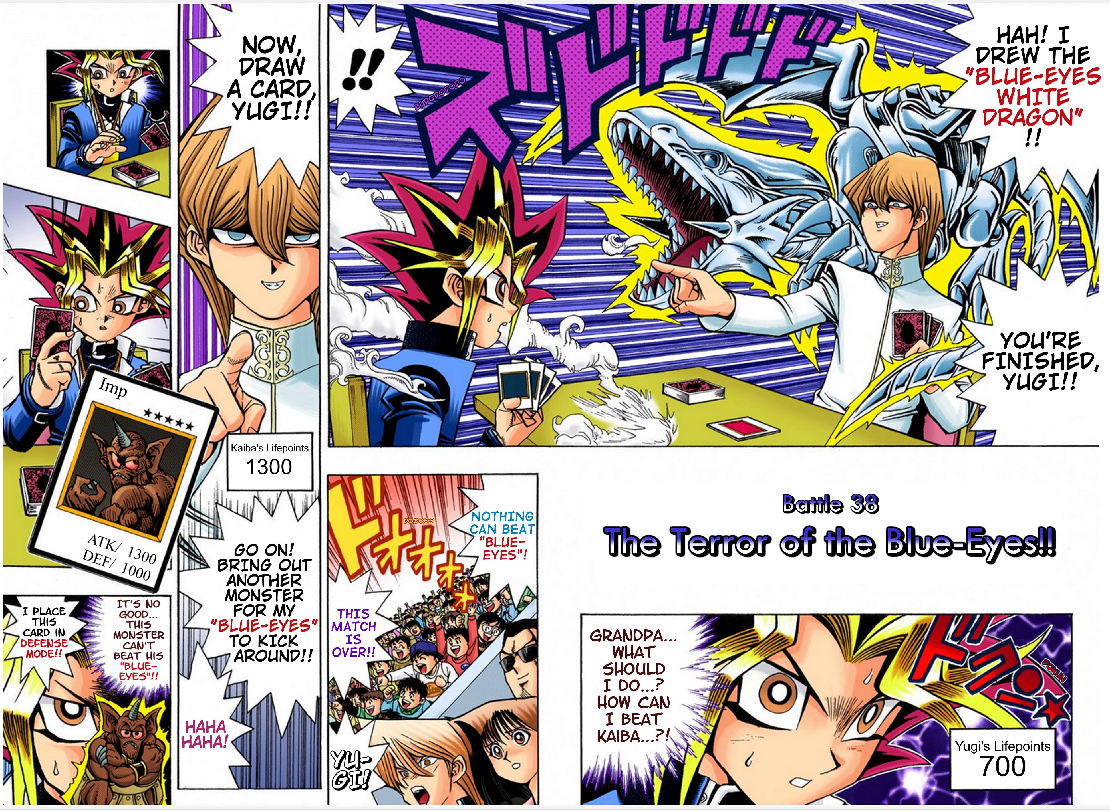 Yu-Gi-Oh! -  Digital Colored Comics - Vol.5 Chapter 38: The Terror Of The Blue-Eyes!!