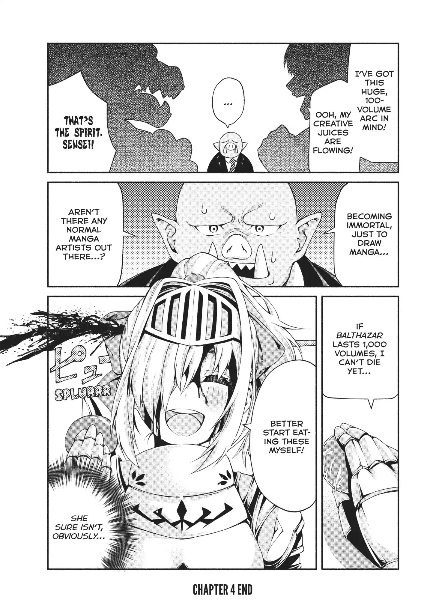 The Knight Cartoonist And Her Orc Editor - Vol.1 Chapter 4: Riddle Of The Manga Master