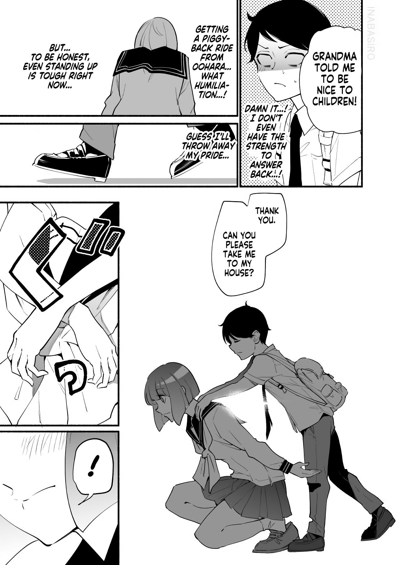 Until The Tall Kouhai (♀) And The Short Senpai (♂) Relationship Develops Into Romance - Vol.2 Chapter 11: A Senpai ♂ Who Is Carried Home In A Piggybak By A Kouhai ♀