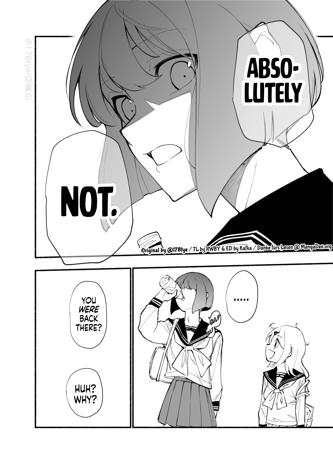 Until The Tall Kouhai (♀) And The Short Senpai (♂) Relationship Develops Into Romance - Vol.3 Chapter 22: The Story Of A Short Senpai (♂) And A Short Kohai (♀) Going To School