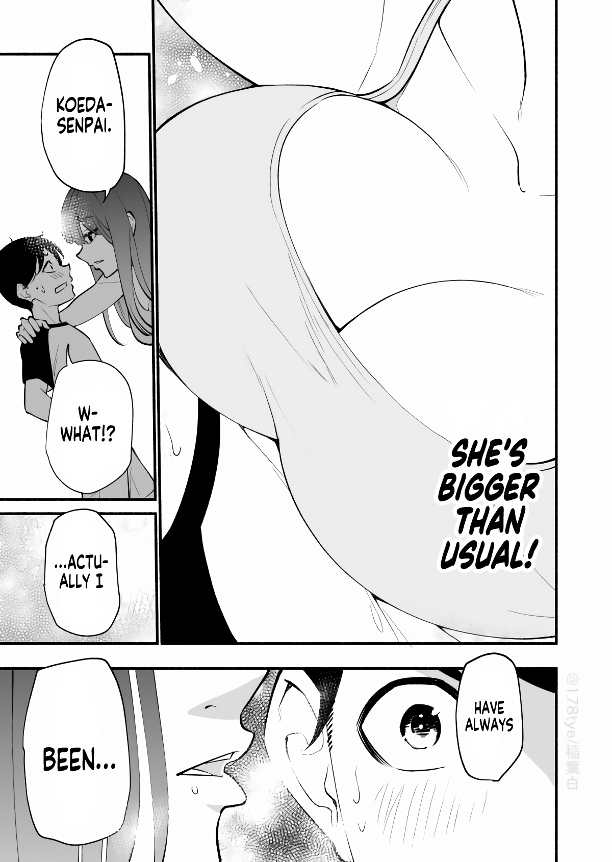 Until The Tall Kouhai (♀) And The Short Senpai (♂) Relationship Develops Into Romance - Chapter 16: The Story Of A Short Boy Being Suddenly Hugged On The Side Of The Road By A Tall Girl