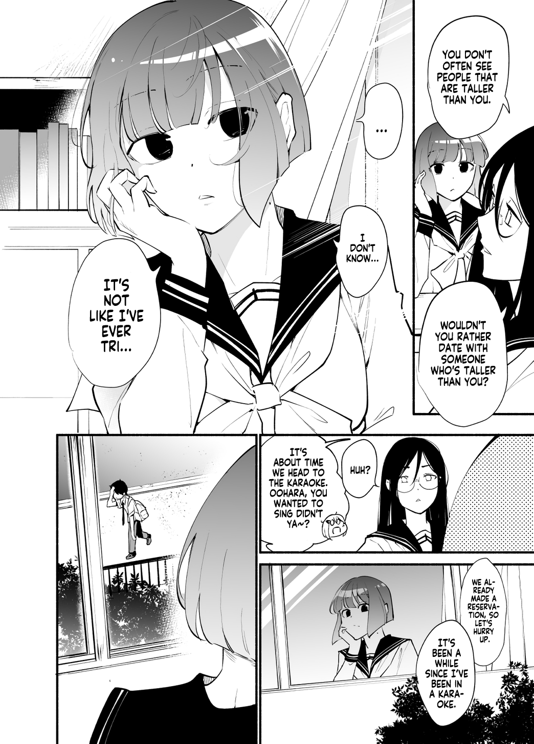 Until The Tall Kouhai (♀) And The Short Senpai (♂) Relationship Develops Into Romance - Vol.2 Chapter 12: The Ideal Height Tall Girls Look For In A Boyfriend