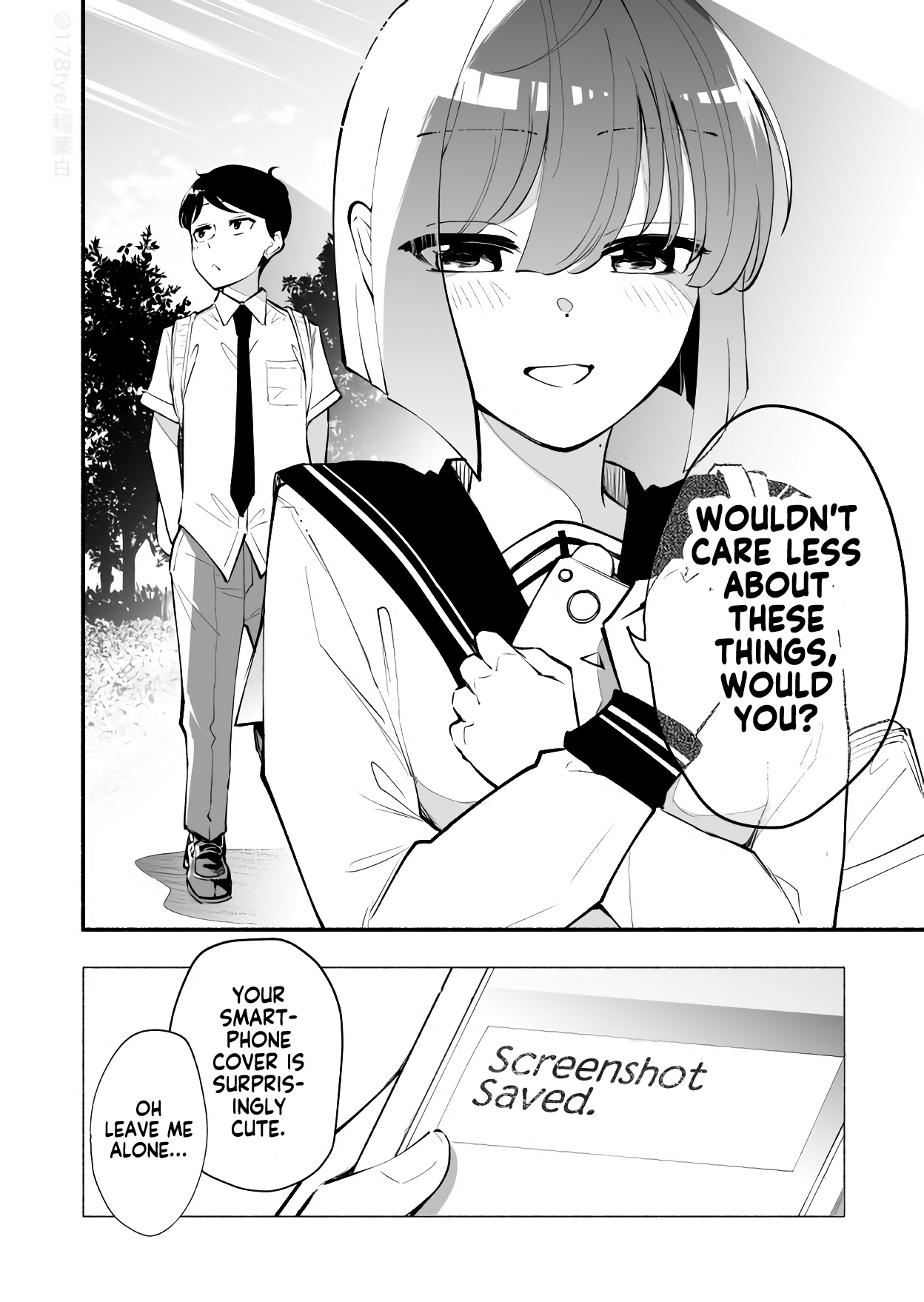 Until The Tall Kouhai (♀) And The Short Senpai (♂) Relationship Develops Into Romance - Chapter 15: The Story Of A Short Senpai (♂) And A Tall Kohai (♀) Doing A Love Compatibility Diagnosis App Test.