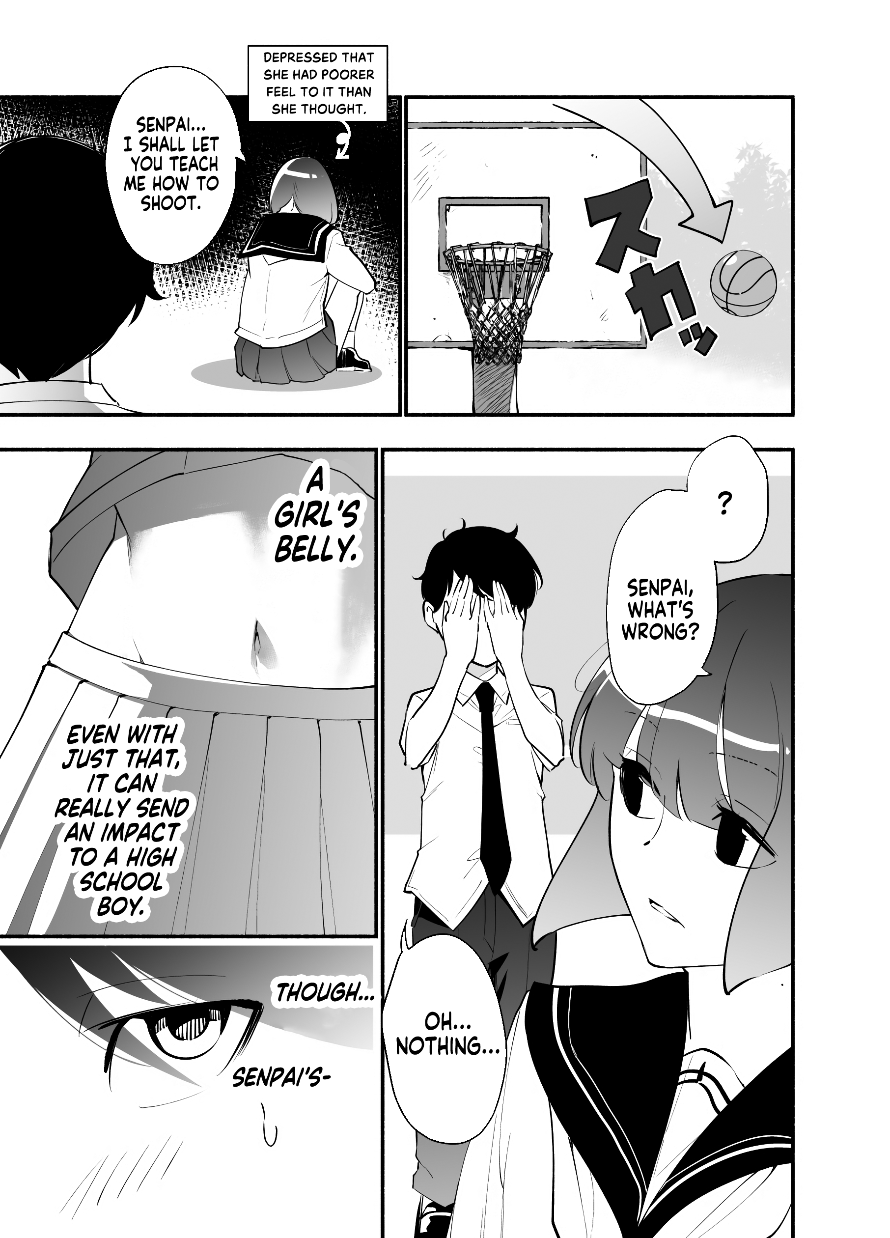 Until The Tall Kouhai (♀) And The Short Senpai (♂) Relationship Develops Into Romance - Vol.1 Chapter 7: An Exciting Basketball Story Of The Tall Kouhai ♀ And Short Senpai ♂