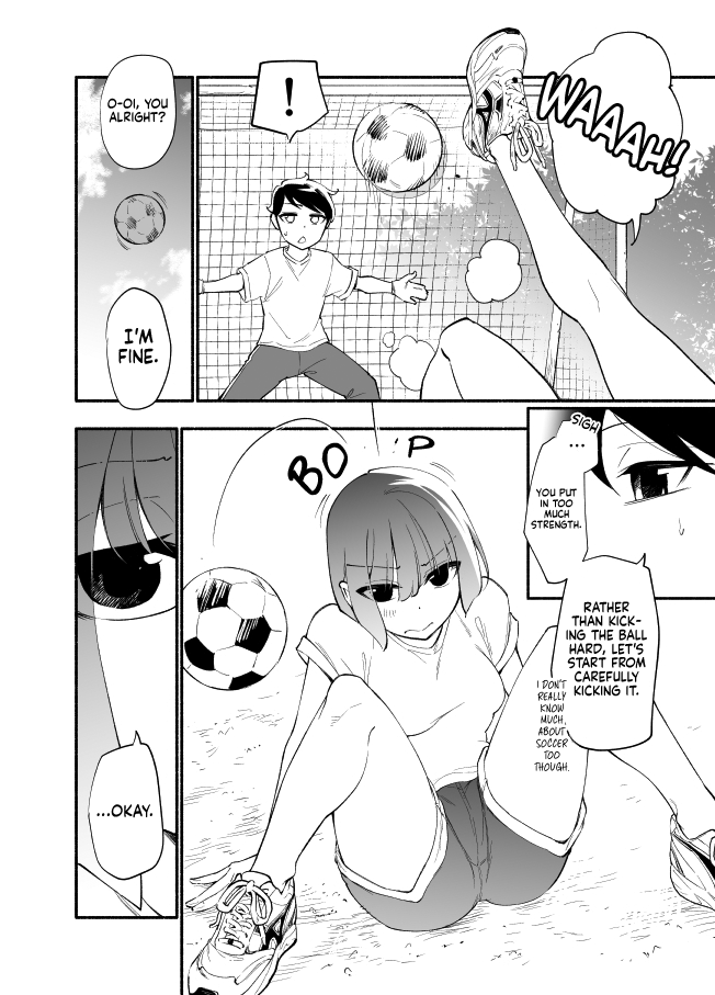 Until The Tall Kouhai (♀) And The Short Senpai (♂) Relationship Develops Into Romance - Vol.3 Chapter 24: Until The Tall Kouhai (♀) And The Short Senpai (♂) Relationship Develops Into Romance - Soccer Edition