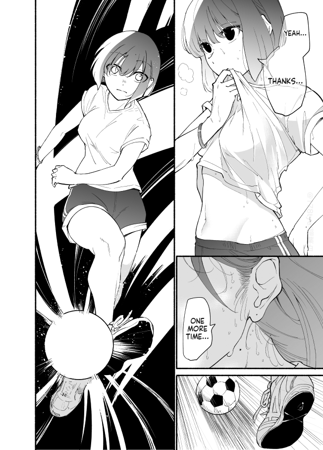 Until The Tall Kouhai (♀) And The Short Senpai (♂) Relationship Develops Into Romance - Vol.3 Chapter 24: Until The Tall Kouhai (♀) And The Short Senpai (♂) Relationship Develops Into Romance - Soccer Edition