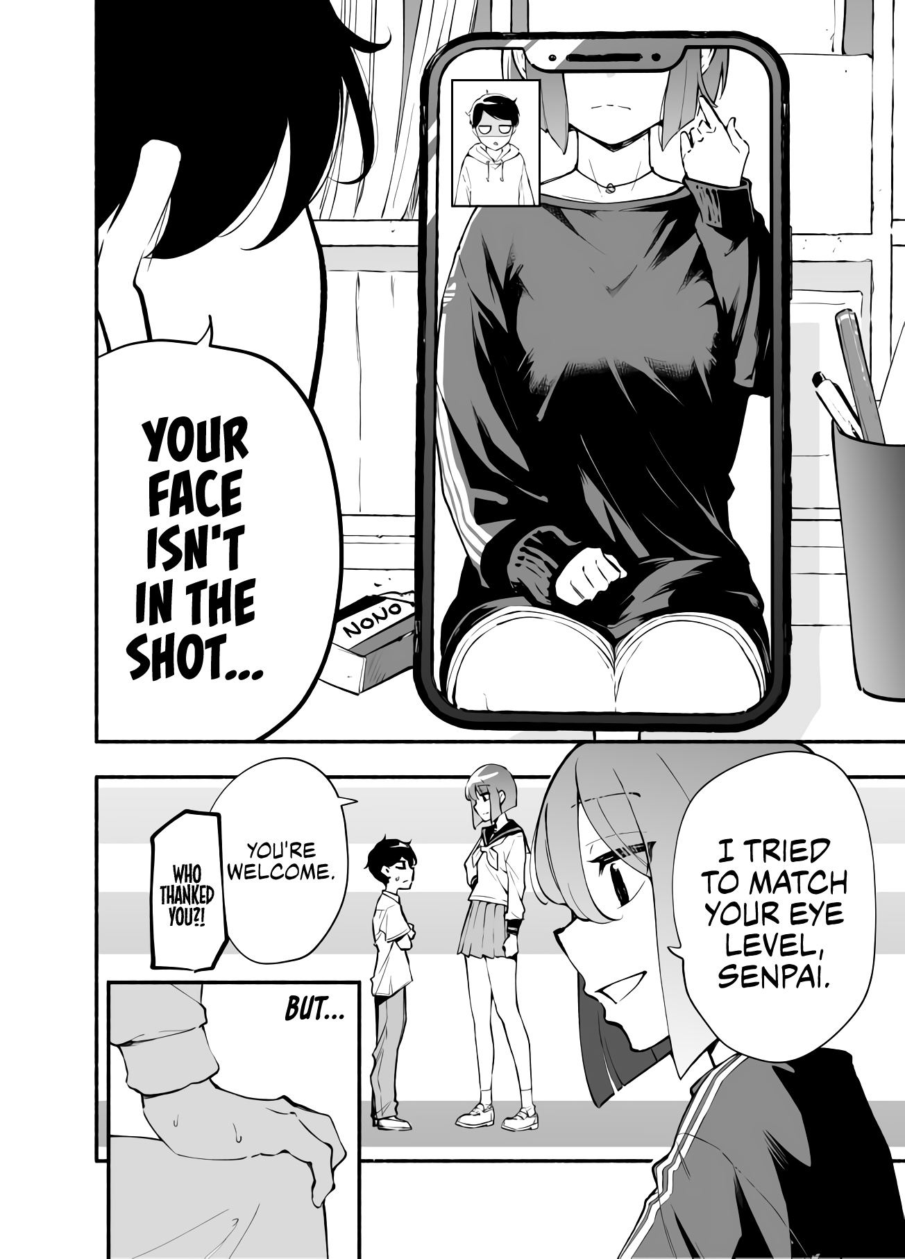 Until The Tall Kouhai (♀) And The Short Senpai (♂) Relationship Develops Into Romance - Vol.3 Chapter 29: Failing At Video Calls