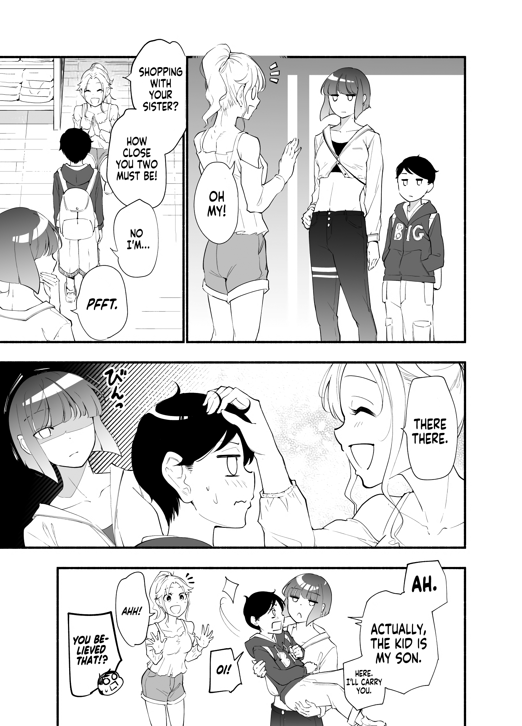 Until The Tall Kouhai (♀) And The Short Senpai (♂) Relationship Develops Into Romance - Vol.2 Chapter 10: The Story Of A Short Boy Who Is Treated Like A Child By Girls