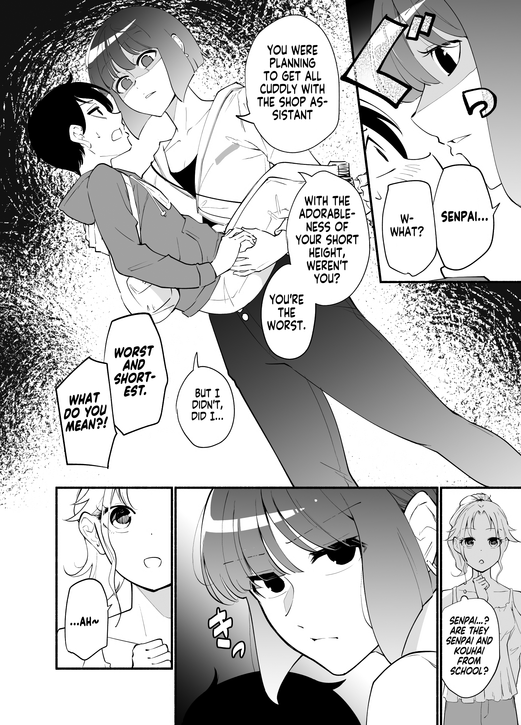 Until The Tall Kouhai (♀) And The Short Senpai (♂) Relationship Develops Into Romance - Vol.2 Chapter 10: The Story Of A Short Boy Who Is Treated Like A Child By Girls