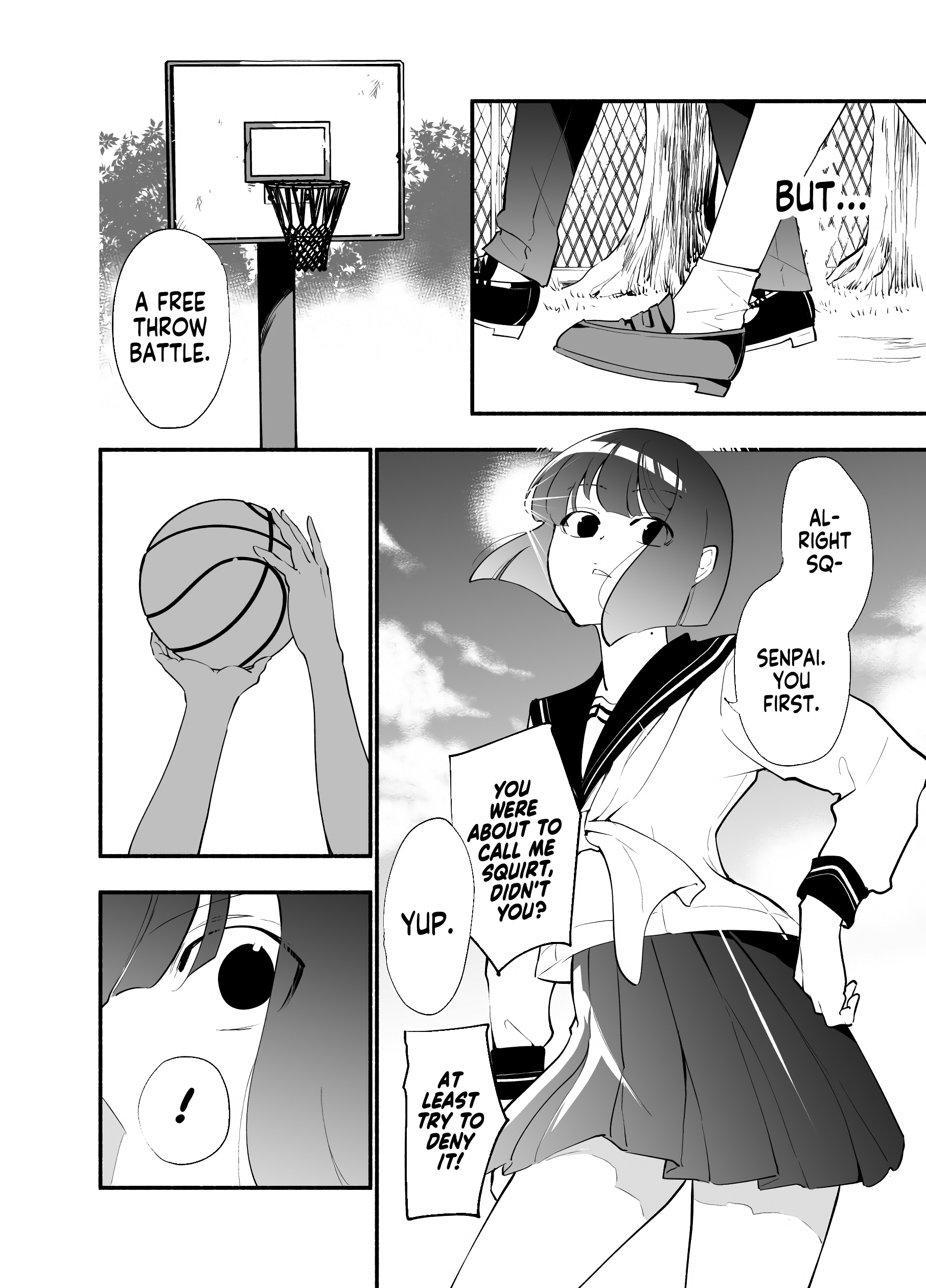 Until The Tall Kouhai (♀) And The Short Senpai (♂) Relationship Develops Into Romance - Vol.2 Chapter 8: An Exciting Basketball Story Of The Tall Kouhai ♀ And Short Senpai ♂