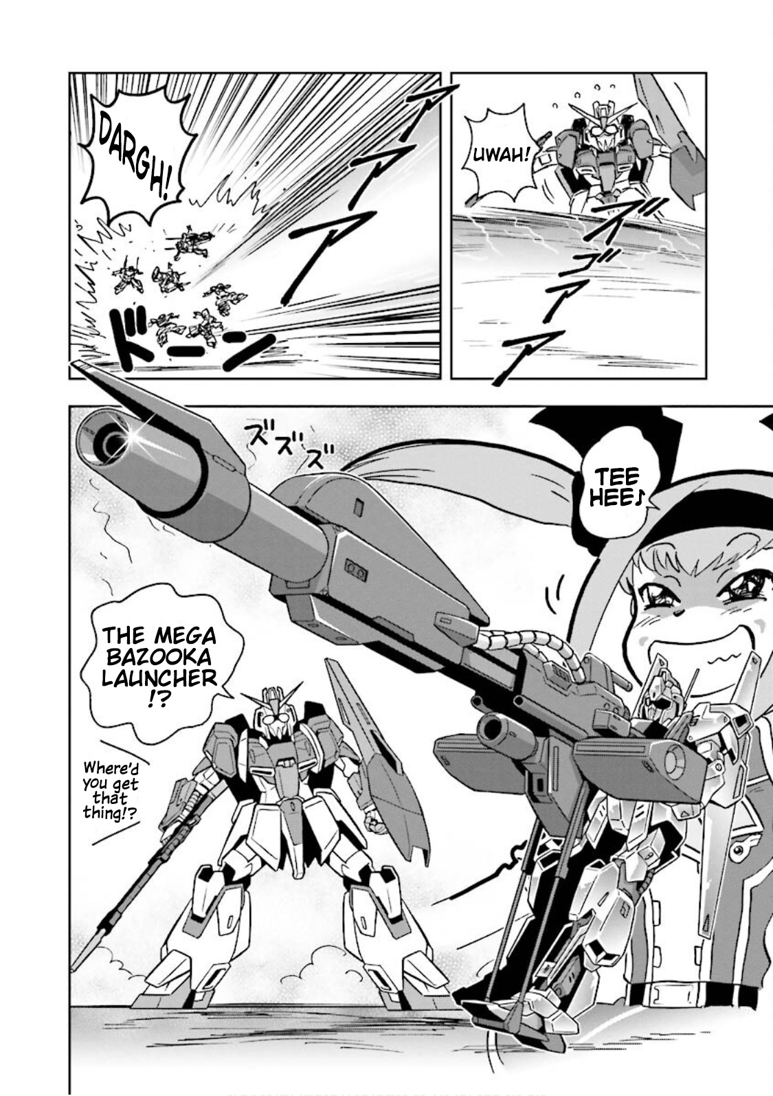 Gundam Exa - Vol.2 Chapter 9.5: Special Episode: Paint It Black!