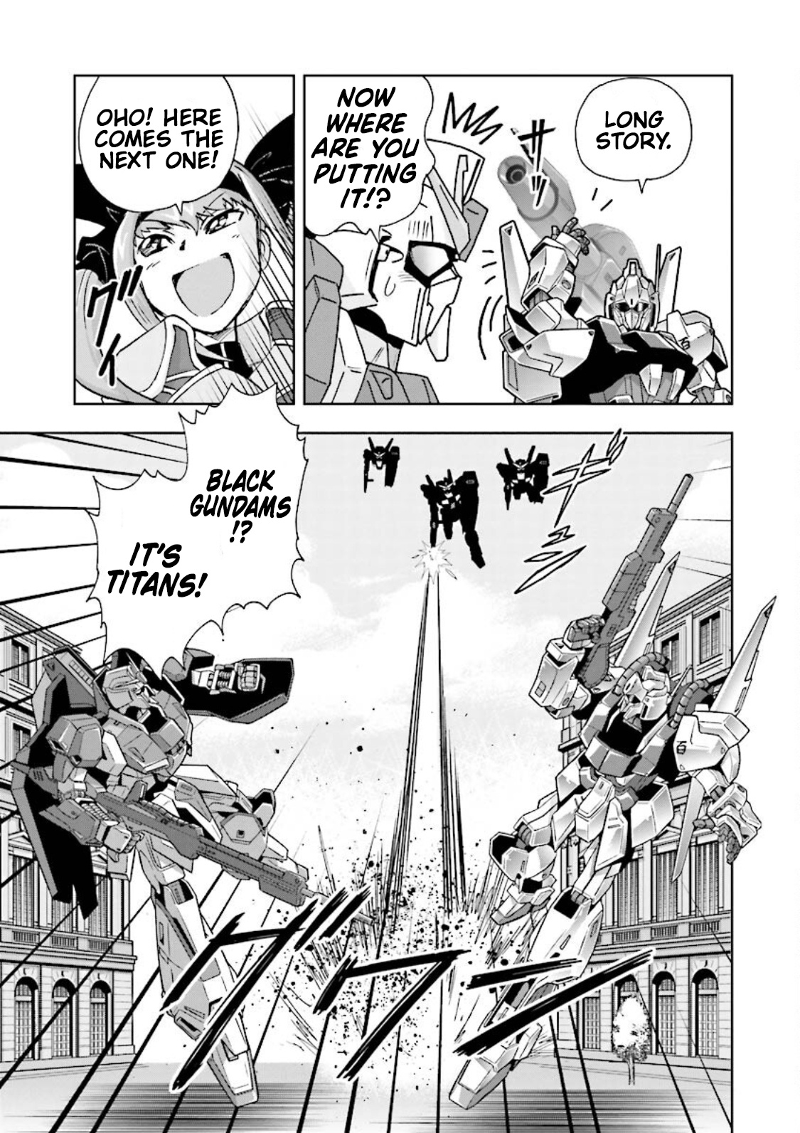 Gundam Exa - Vol.2 Chapter 9.5: Special Episode: Paint It Black!