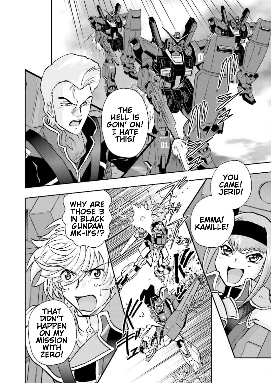 Gundam Exa - Vol.2 Chapter 9.5: Special Episode: Paint It Black!