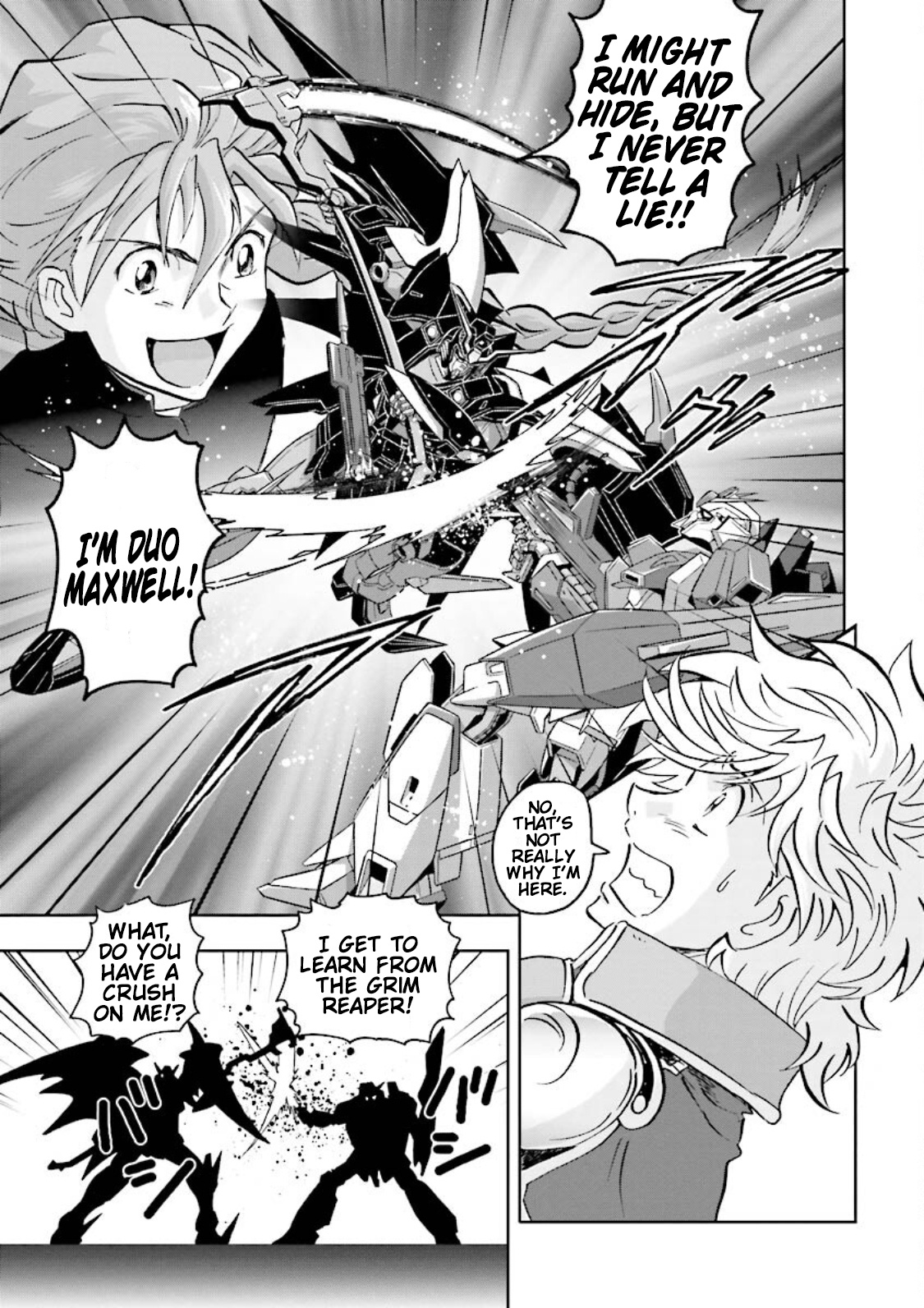 Gundam Exa - Vol.2 Chapter 9.5: Special Episode: Paint It Black!