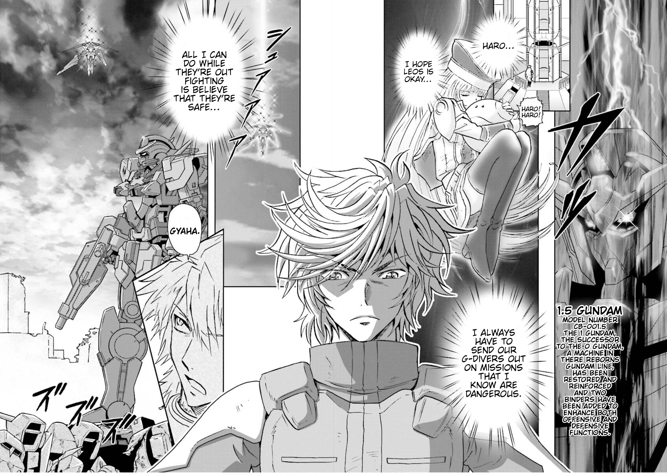 Gundam Exa - Vol.1 Chapter 1: Sthesia Awar