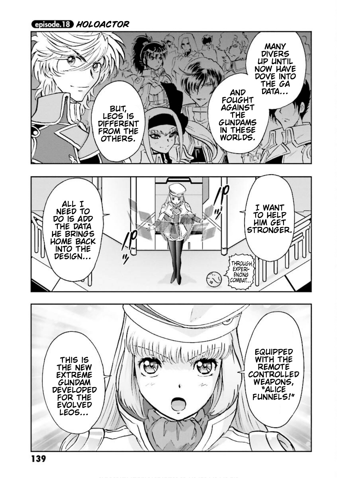 Gundam Exa - Vol.4 Chapter 18: Holoactor