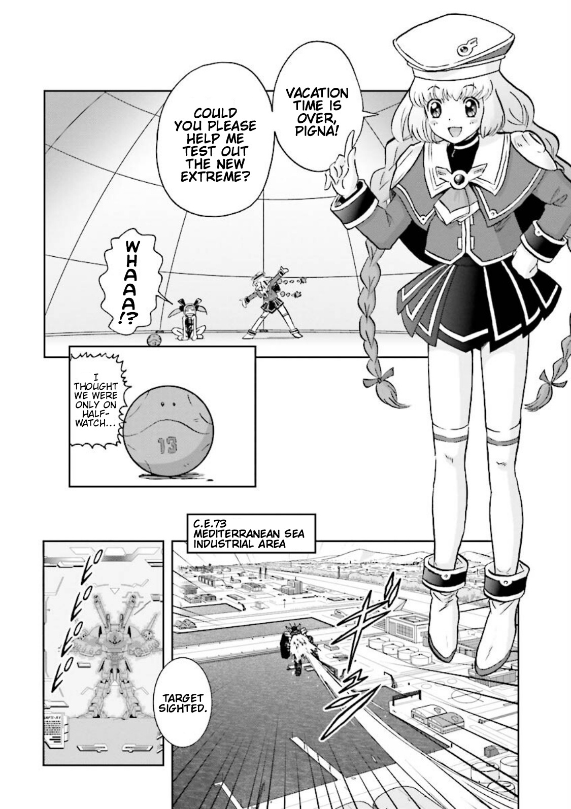 Gundam Exa - Vol.4 Chapter 14: Eclipse Phase