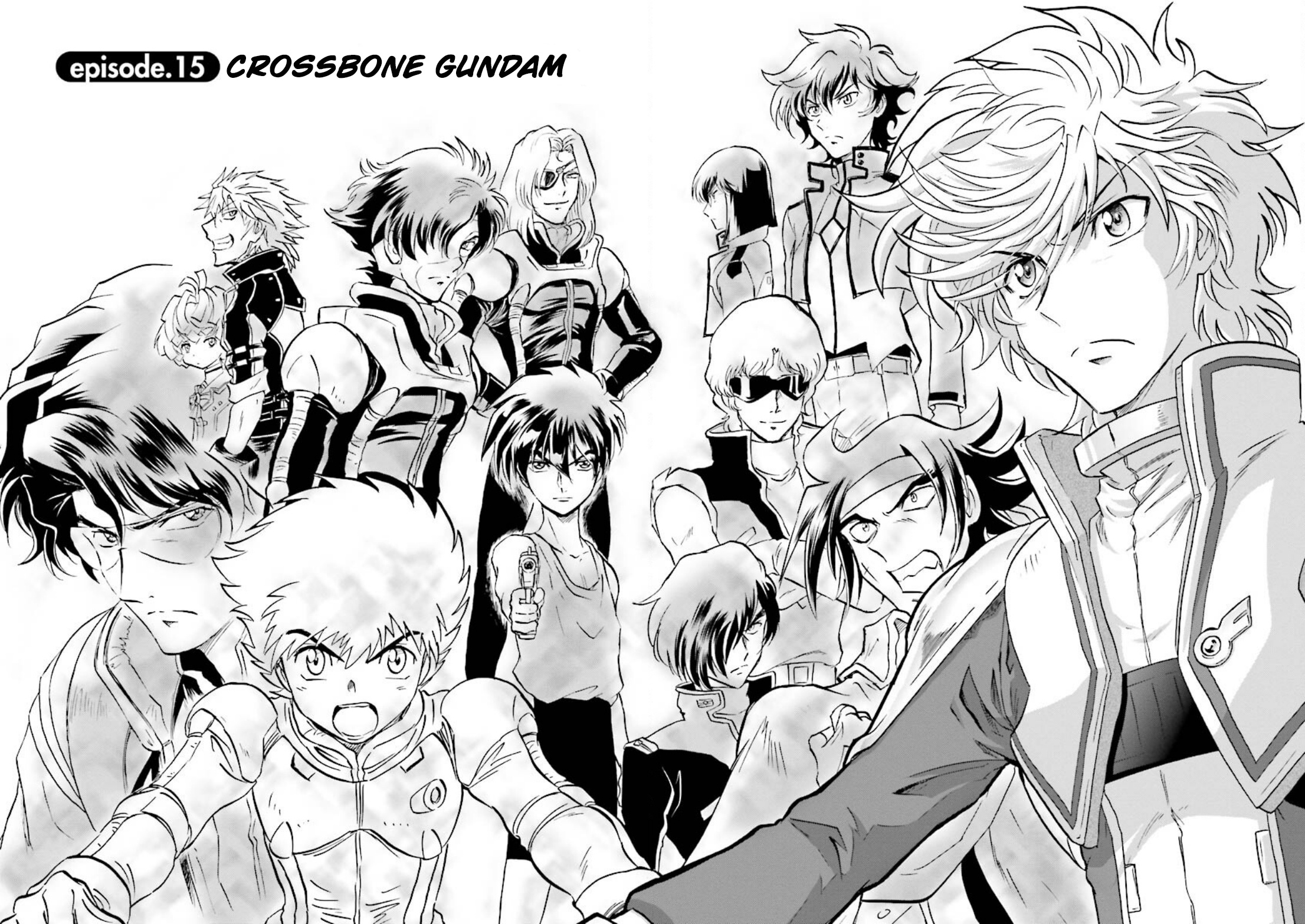 Gundam Exa - Vol.4 Chapter 15: Crossbone Gundam