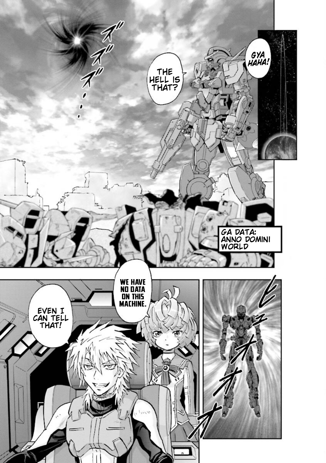 Gundam Exa - Vol.4 Chapter 15: Crossbone Gundam