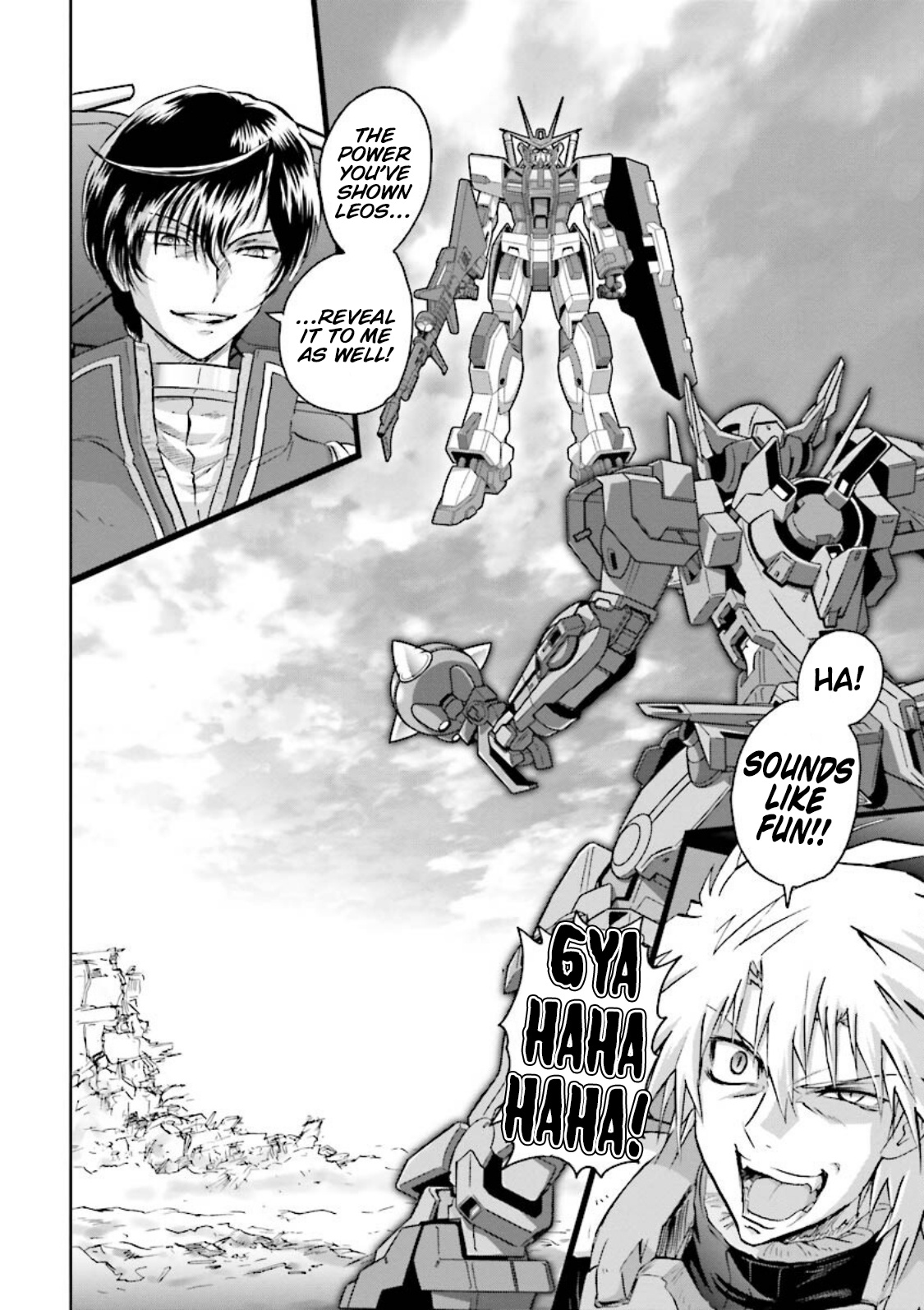 Gundam Exa - Vol.4 Chapter 15: Crossbone Gundam