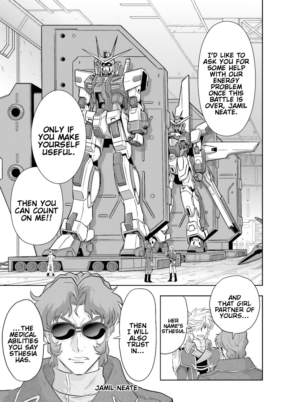 Gundam Exa - Vol.7 Chapter 30: Garrod And Tiffa