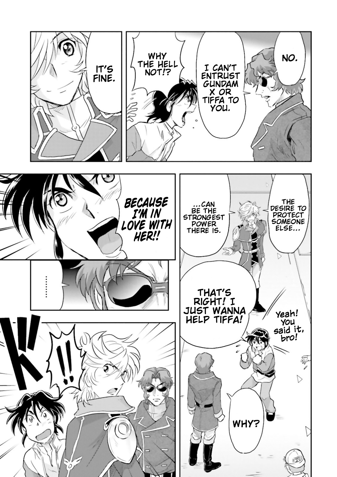 Gundam Exa - Vol.7 Chapter 30: Garrod And Tiffa