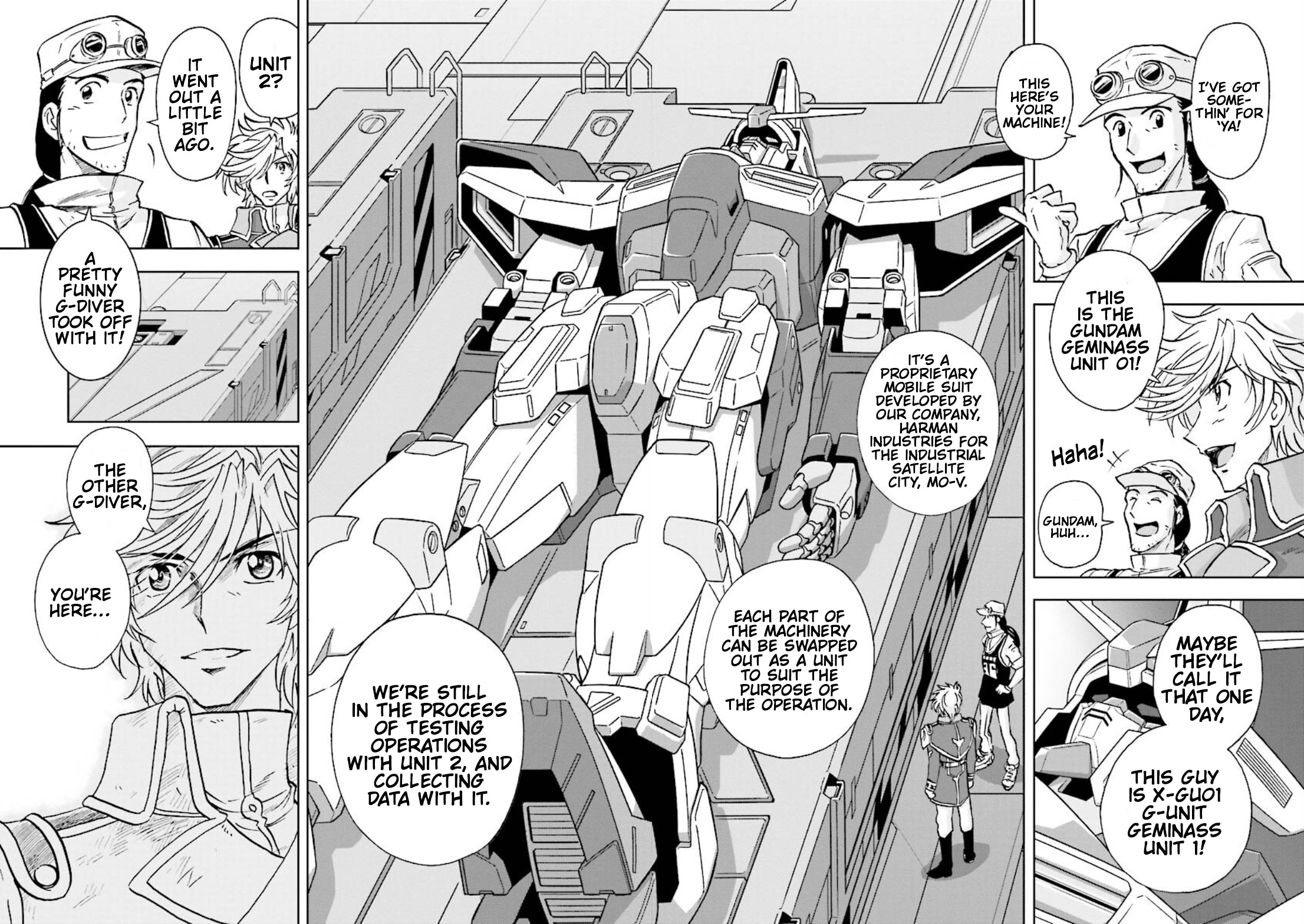 Gundam Exa - Vol.2 Chapter 5: Extreme Gundam