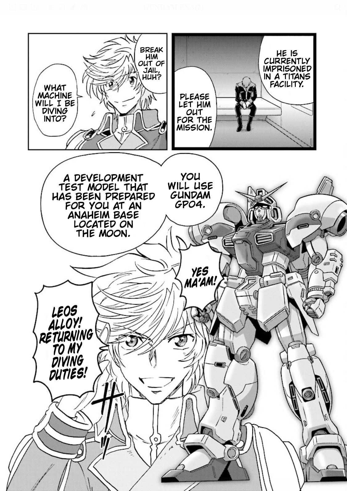 Gundam Exa - Vol.2 Chapter 7: Cyber Newtype