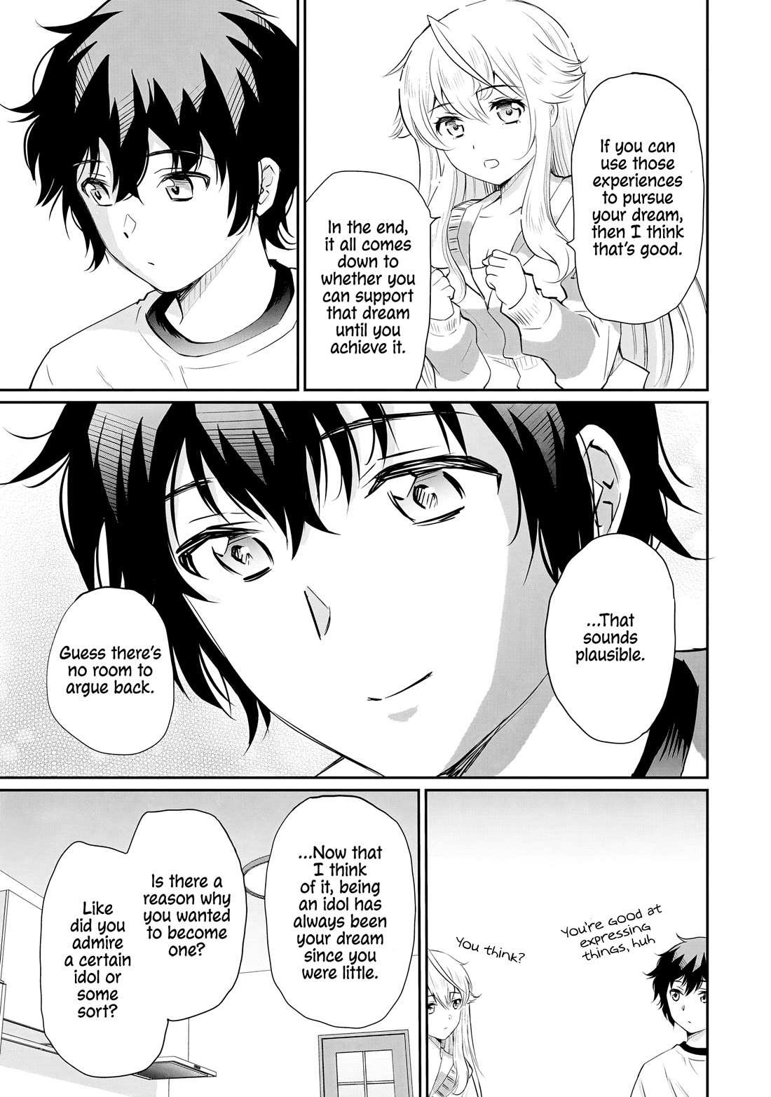 A Very Popular Idol Classmate Has Taken A Liking To Me, A Person Who Doesn’t Want To Work For My Whole Life - Chapter 13