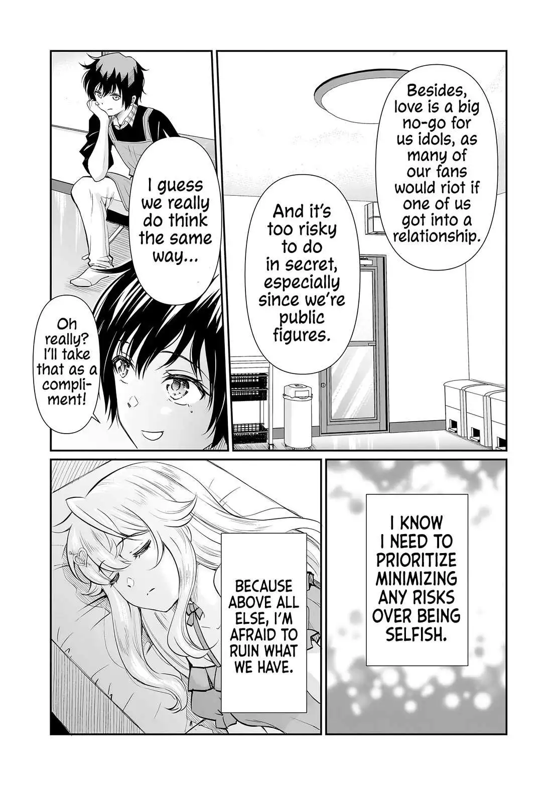 A Very Popular Idol Classmate Has Taken A Liking To Me, A Person Who Doesn’t Want To Work For My Whole Life - Chapter 16