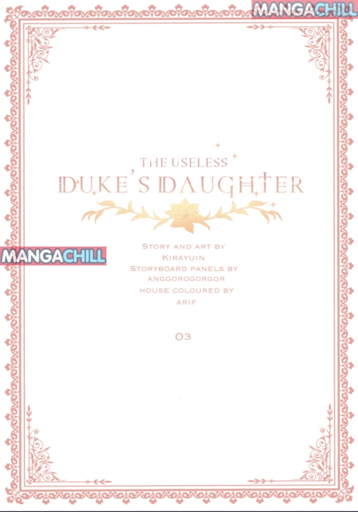 The Useless Duke’s Daughter - Chapter 3